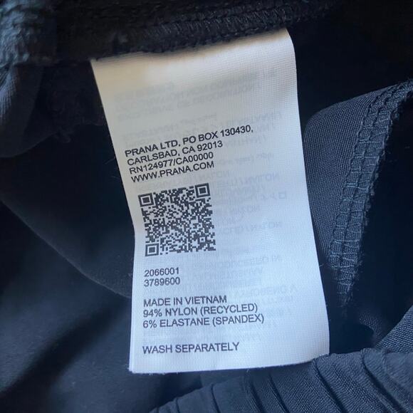 Prana Women's Black Wide Leg Pants - Picture 7 of 12